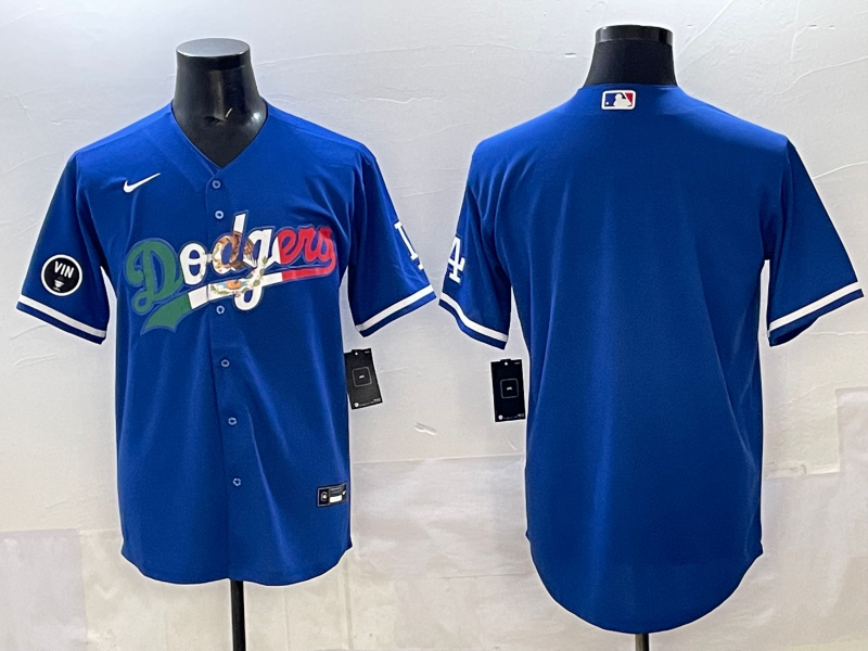 Men Los Angeles Dodgers blank blue Nike 2025 MLB All Star Jersey 006->los angeles dodgers->MLB Jersey